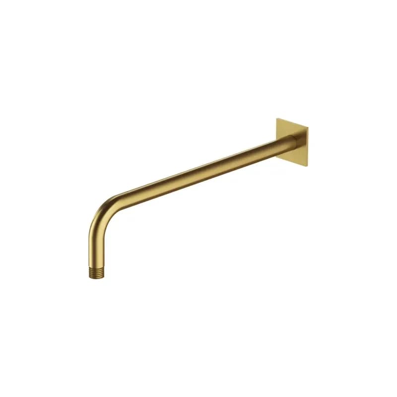 OMNIRES - nástenné sprchové rameno, 40 cm zlatá kartáčovaná /GLB/ RA01C/KGLB