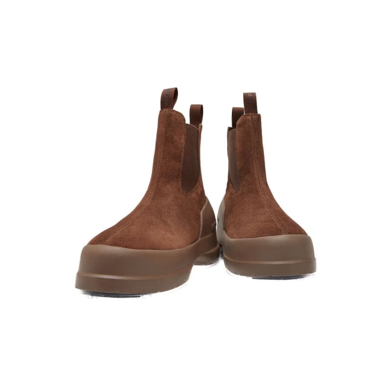 Vysoké zimné topánky MOON BOOT MB LUNA CHELSEA SUEDE-M004 BROWN 2
