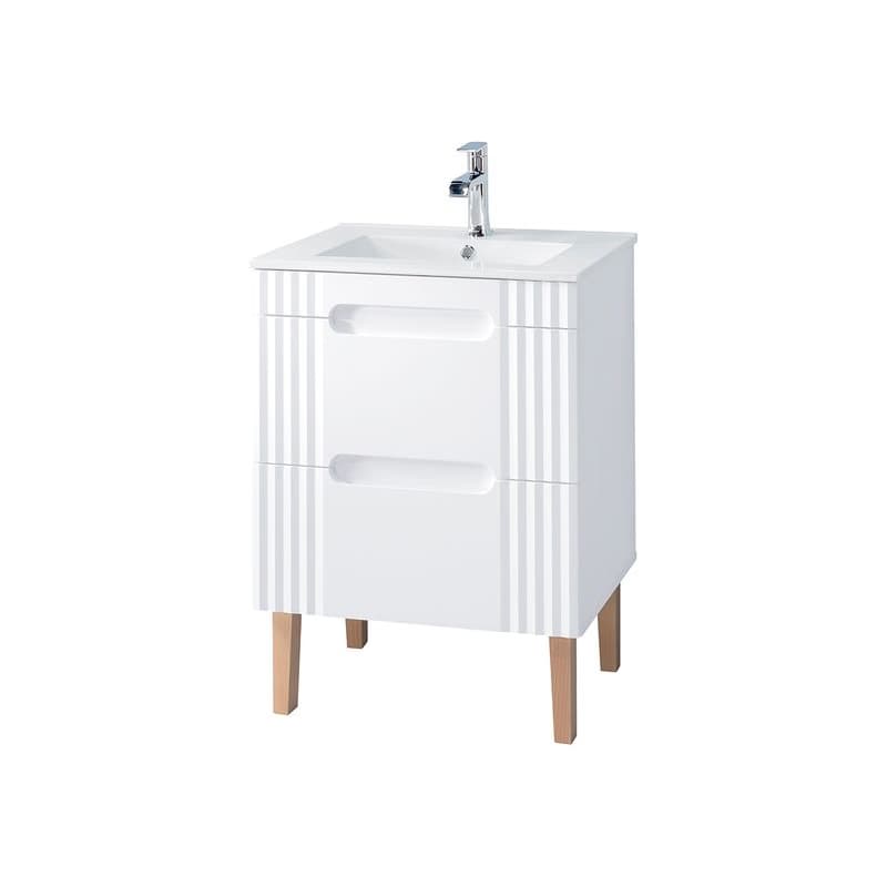 ArtCom Kúpeľňová skrinka s umývadlom FIJI White U60/1 | 60 cm