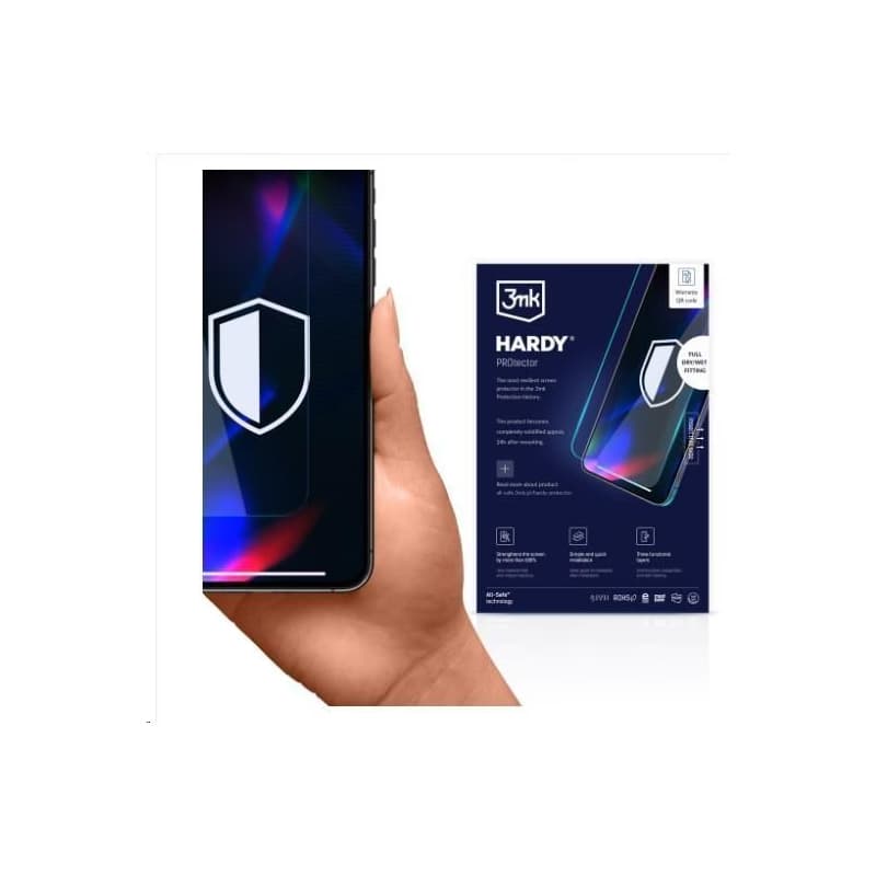 3mk All-Safe - AIO fólia Hardy PROtector Full Wet Fitting Phone, 25 ks 1