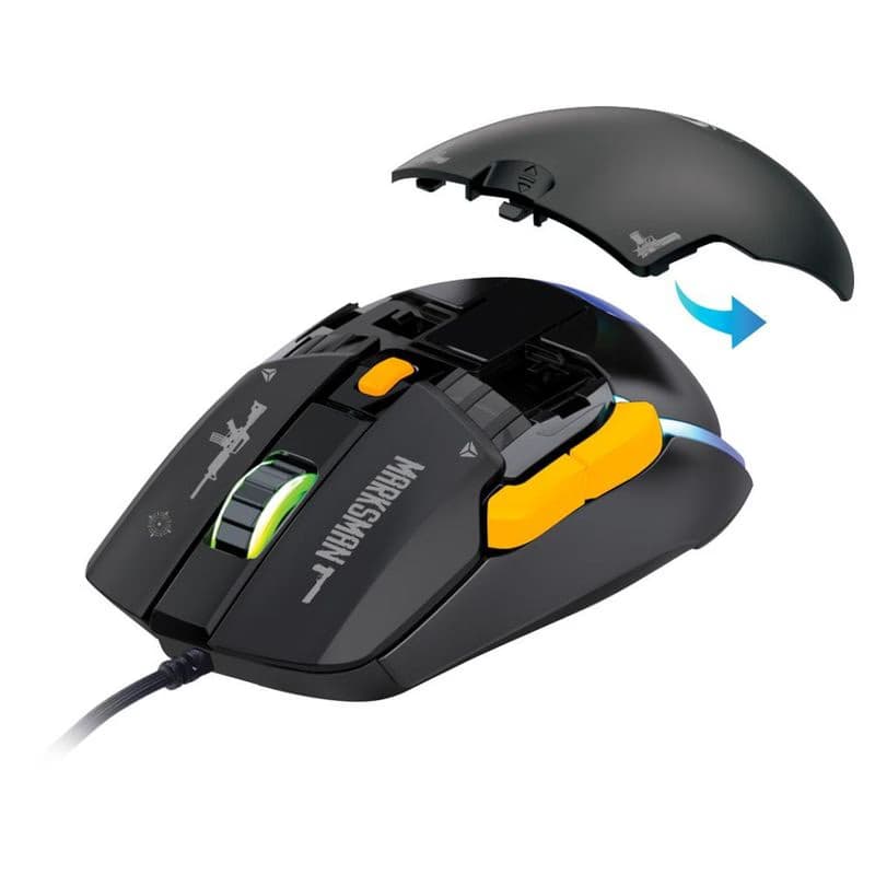 YMS 3600BK MARKSMAN Myš herný USB YENKEE 3