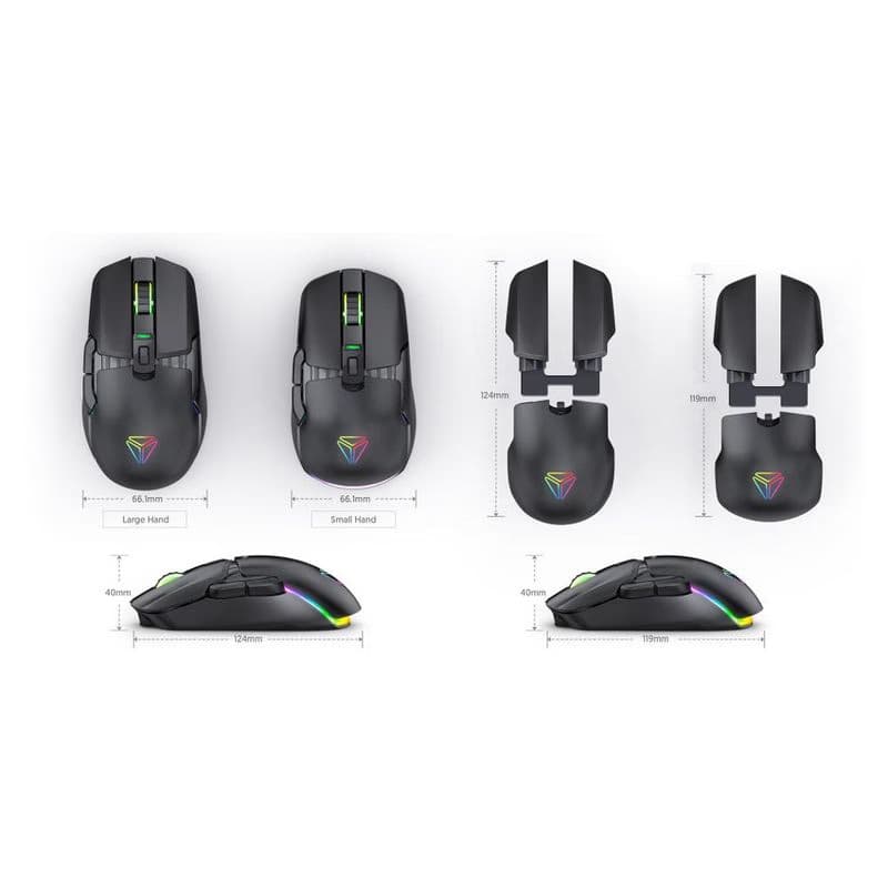 YMS 3600BK MARKSMAN Myš herný USB YENKEE 5