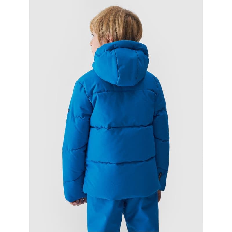 Chlapčenská lyžiarska bunda 4F JUNIOR TECHNICAL JACKET-JWAW24TTJAM534-33S-BLUE 2