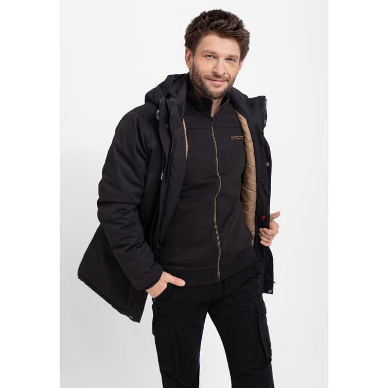 Pánska bunda VOLCANO J-DURST-700-BLACK 2
