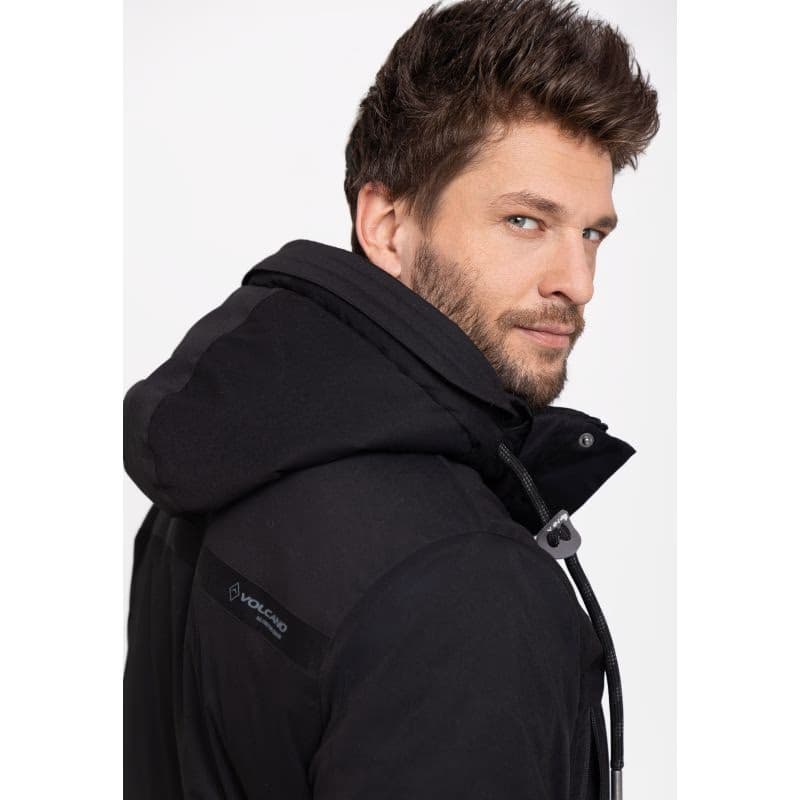 Pánska bunda VOLCANO J-DURST-700-BLACK 3
