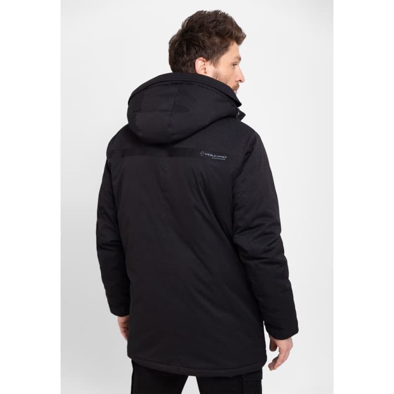 Pánska bunda VOLCANO J-DURST-700-BLACK 4