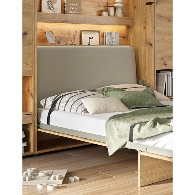 Dig-net nábytok Čalúnený panel Lenart BED CONCEPT BC-16 / 140 | sivá 3