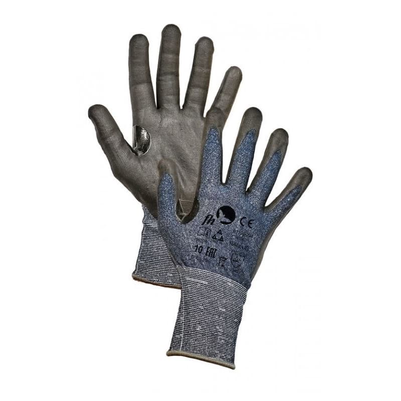 RALLUS FH cut5 18g, nitrilo/PU rukavice - 6 1