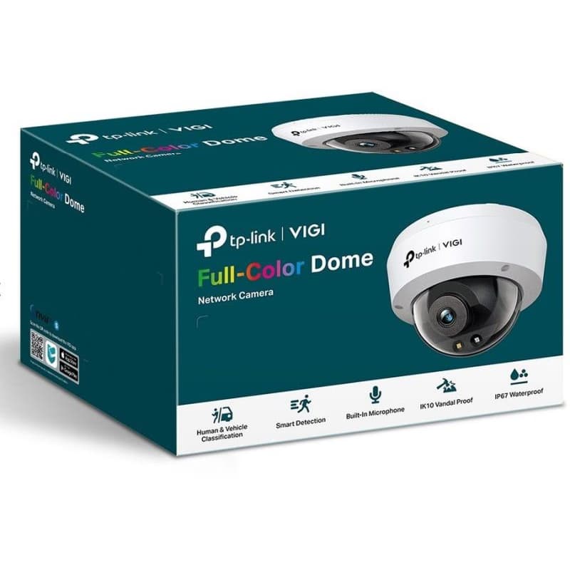TP-Link VIGI C240 (2.8mm) - Dome kamera, 4MP, 2,8mm, Full-Color 6