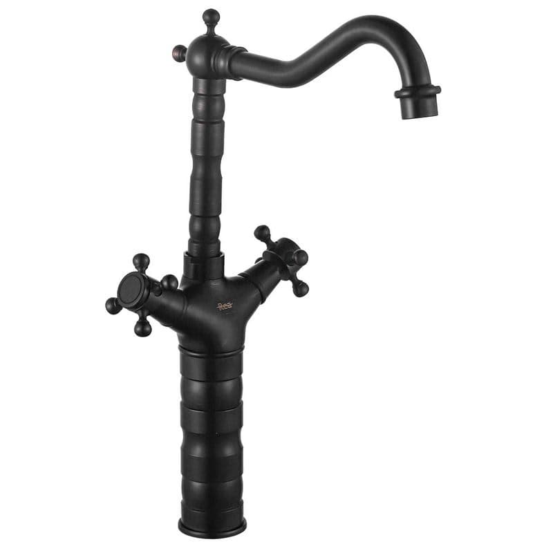 REA - Umývadlová Kuchynská batéria Rustico Old Black REA-B5520 1