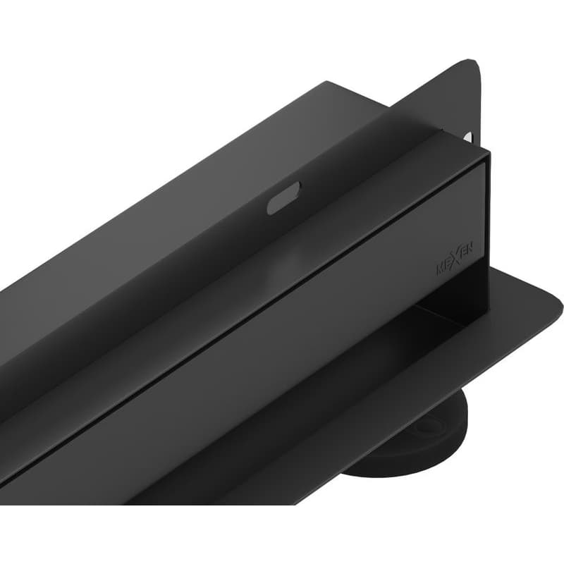 MEXEN - Flat Wall odtokový žľab stena 2v1 100 cm čierna 1730100