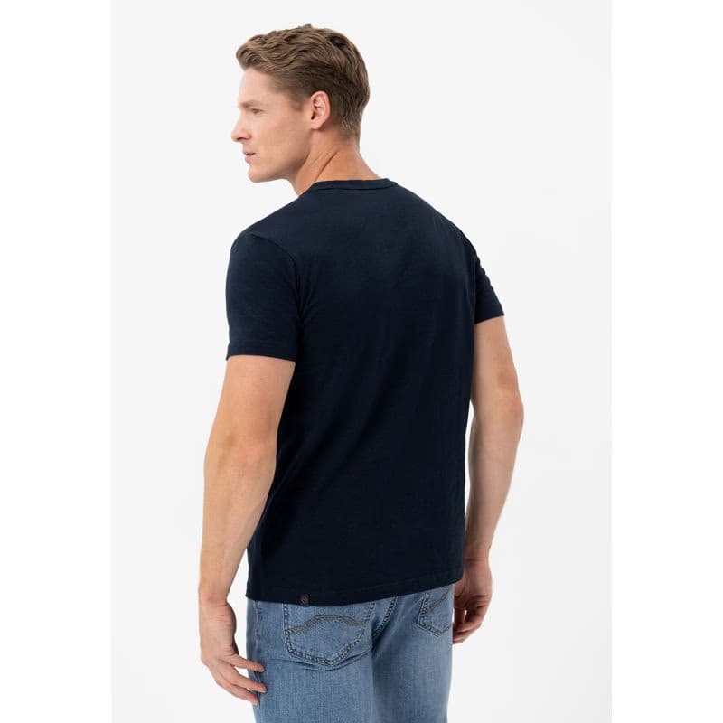 Pánske tričko s krátkym rukávom VOLCANO TM-HUBRIS-NAVY 3