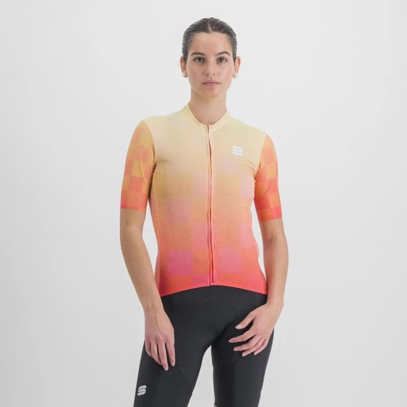 Dámsky cyklistický dres s krátkym rukávom SPORTFUL Rocket w jersey, pompelmo pale lime 2