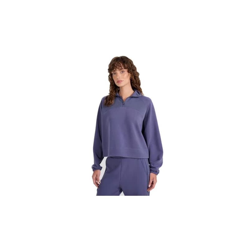 Dámska mikina s 1 2 zipsom 4F SWEATSHIRT F1836-WAW25TSWSF1836-32S-DENIM 1