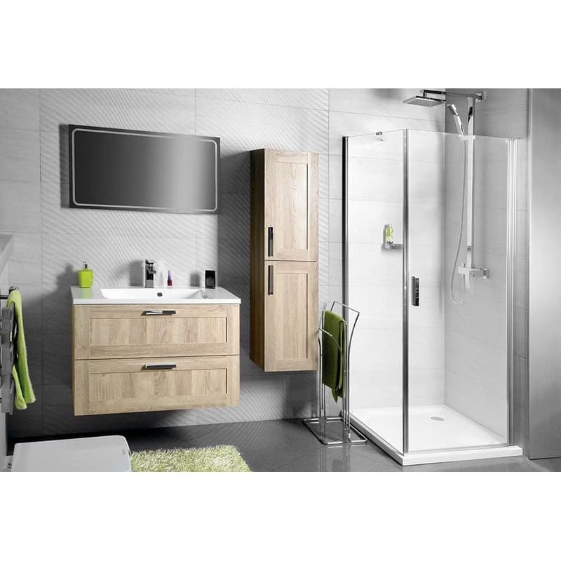 SAPHO - SLIM keramické umývadlo 90x46,5cm, biela 1601-90 5