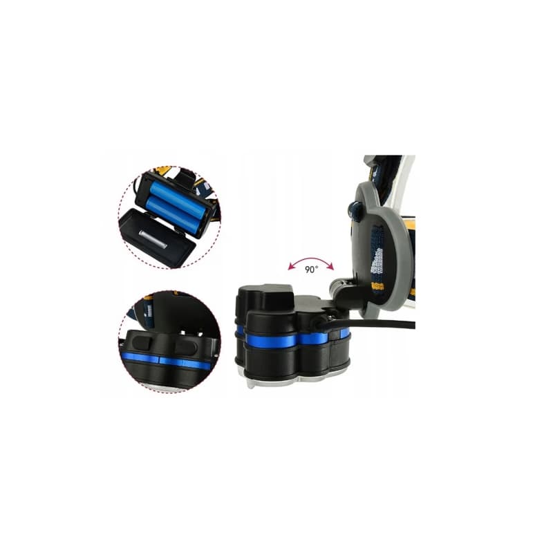 USB čelovka LED typu CREE T6 4
