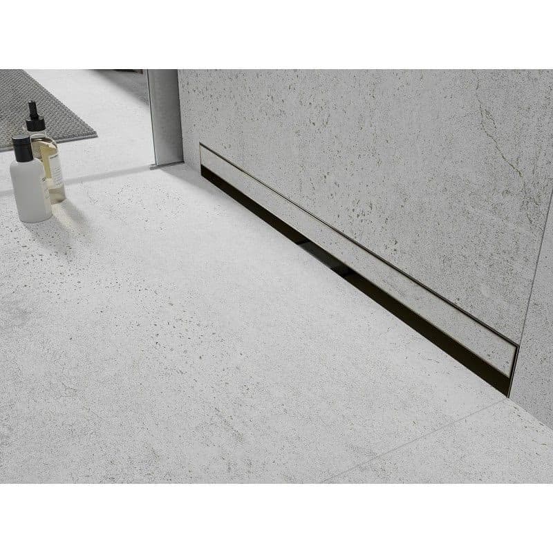 MEXEN - Flat Wall žľab k stene 2v1 70 cm zlatý 1530070 6