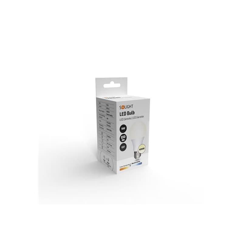 Solight LED žiarovka, klasický tvar, 10W, E27, 4000K, 270 °, 850lm 2