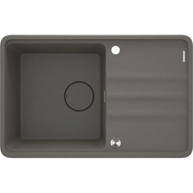 DEANTE DEANTE - Momi anthracite metallic Granitový drez, 1-bowl with drainer ZKM_T113