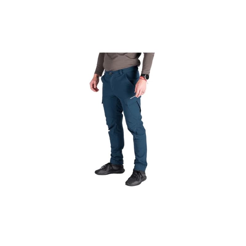 Pánske turistické zateplené nohavice NORTHFINDER KUBA-346navy 1