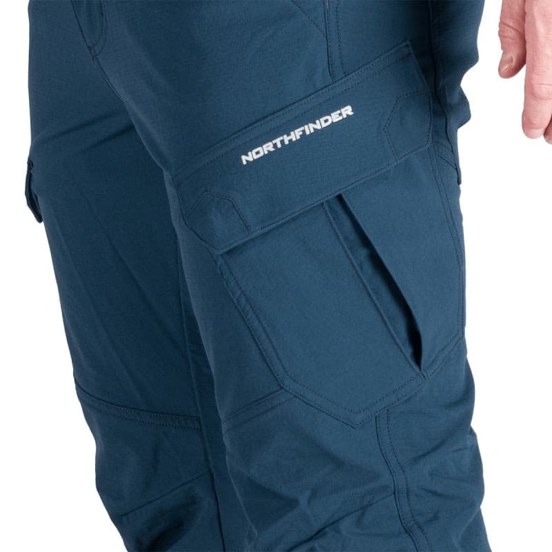 Pánske turistické zateplené nohavice NORTHFINDER KUBA-346navy 6