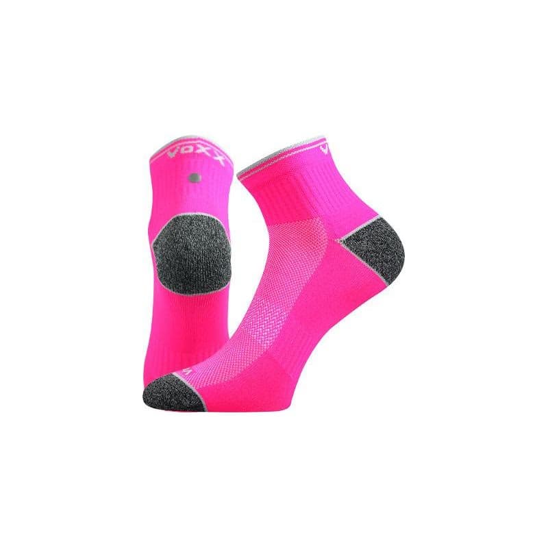 Dámske bežecké ponožky VOXX 1 PACK-Ray- REFLEX-neon pink 3