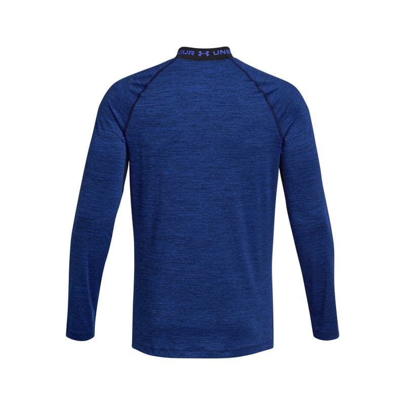 Pánske kompresné tričko s dlhým rukávom UNDER ARMOUR UA CG Armour Twist Mock-BLU 5