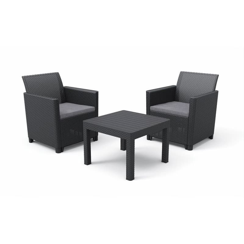 KETER Záhradný set CLARA balcony small table | grafit 1