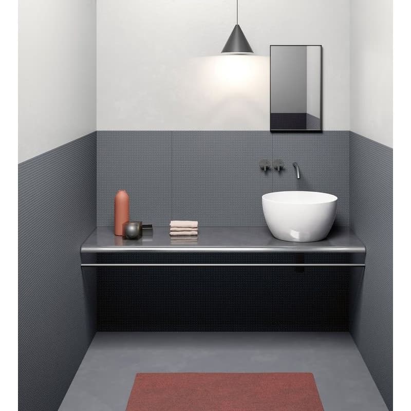 SAPHO - DOME keramické umývadlo na dosku vysoké, Ø 45,5cm, biela WH030 3