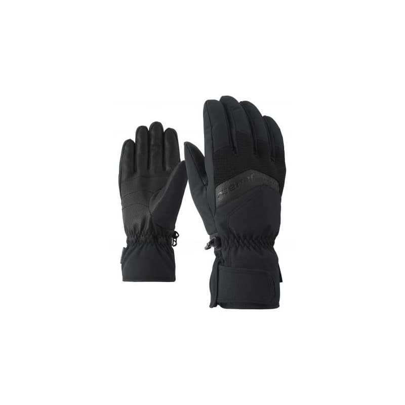 Pánske lyžiarske rukavice ZIENER Gabino-Z-111003-12-Black