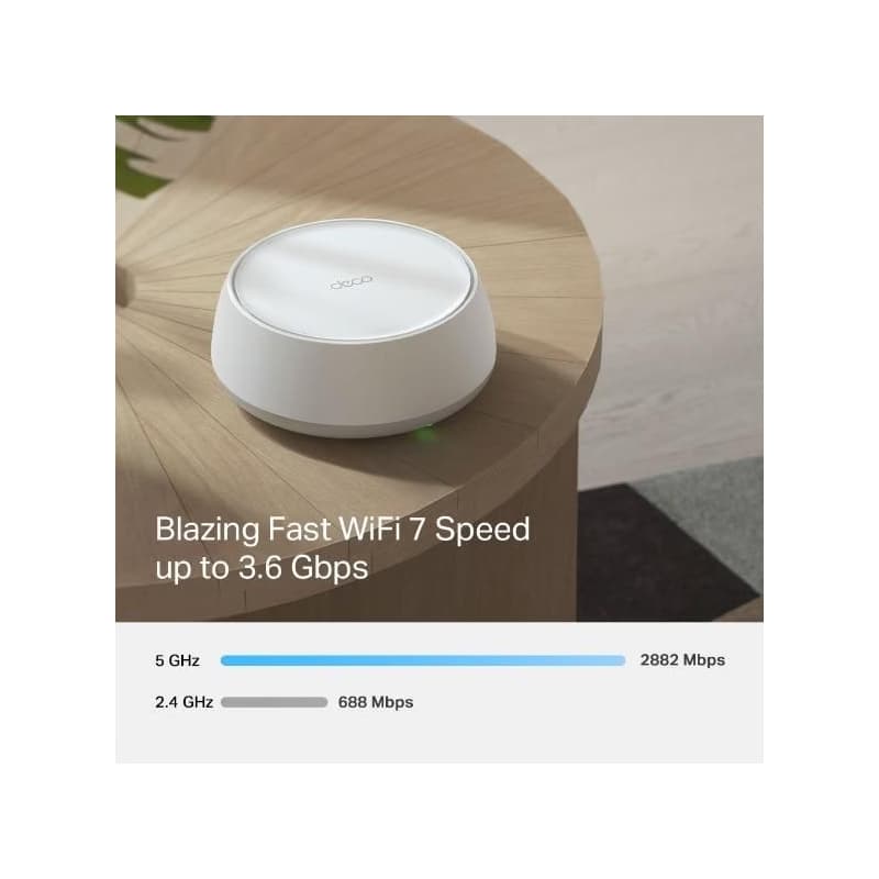 TP-Link Deco BE25(1-pack) - BE3600 Systém Mesh WiFi 7 pre celú domácnosť 4