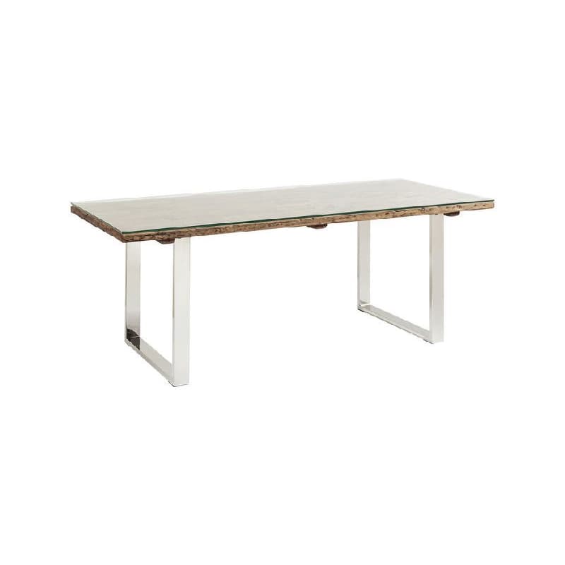 Rustico jedálenský stôl 200x90 cm hnedý 1