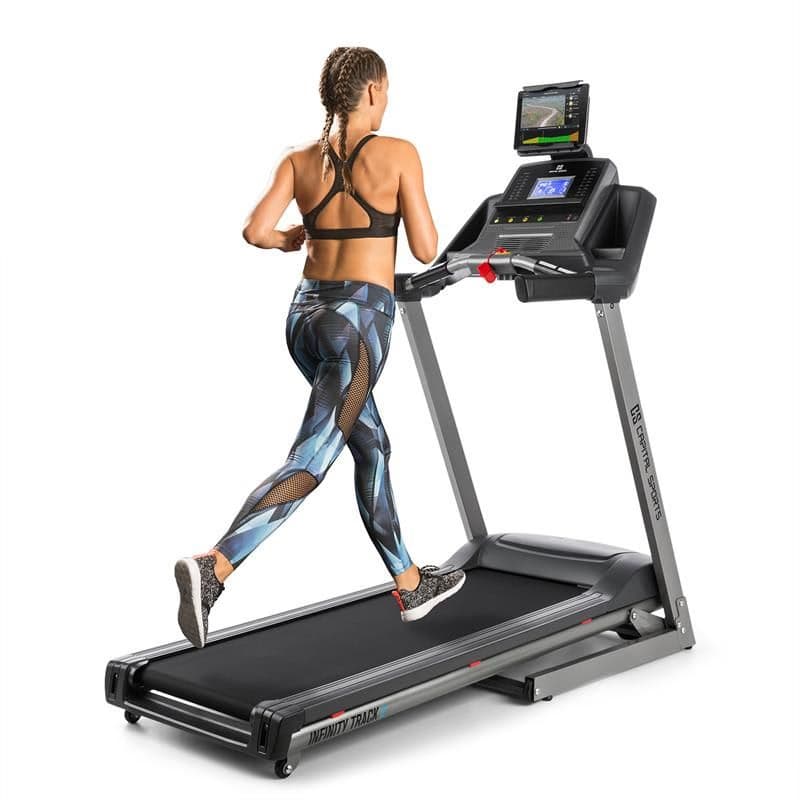 Capital Sports Infinity Track 2.0, bežecký pás, 5 HP, BT, aplikácia Kinomap, LCD 1