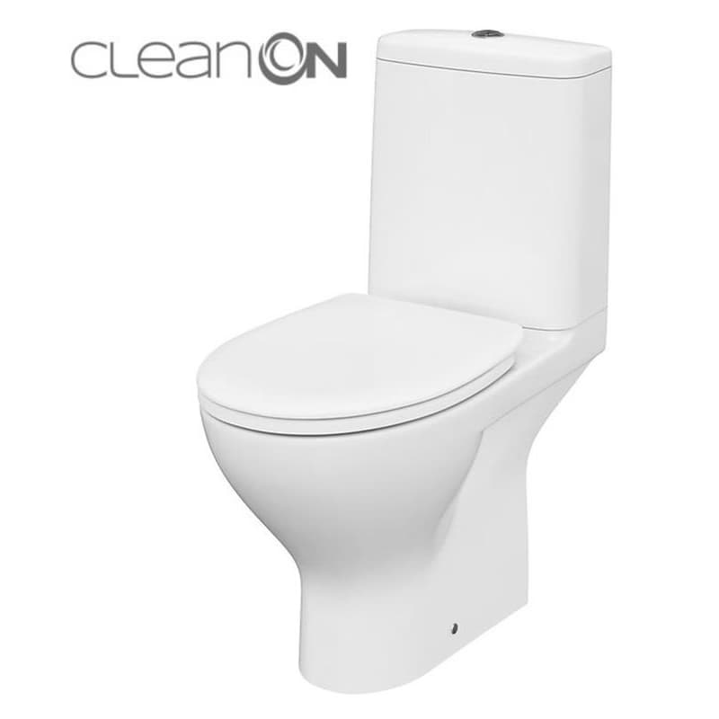 CERSANIT - WC KOMBI MODUO 43 cm 673 011 3/5 CLEAN ON, SEDADLO DUROPLAST-SOFT CLOSE K116-035