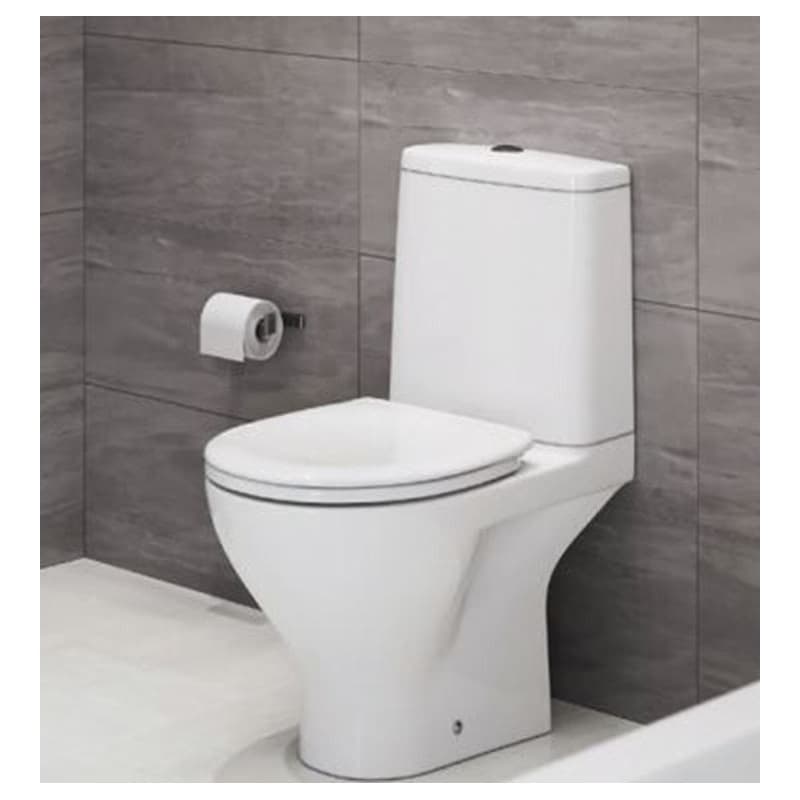 CERSANIT - WC KOMBI MODUO 43 cm 673 011 3/5 CLEAN ON, SEDADLO DUROPLAST-SOFT CLOSE K116-035 3