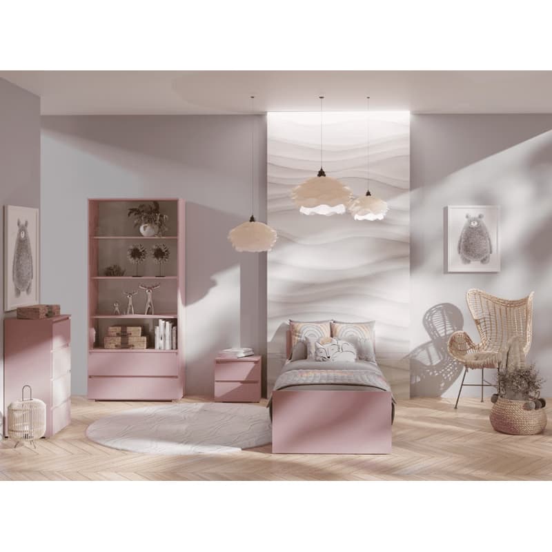ArtMadex Komoda COSMO C07 | ružová 4