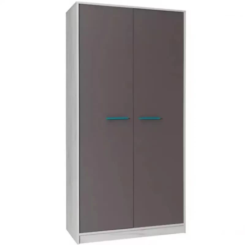 Skriňa Rest R02 šedol/biela dub 96 cm 1