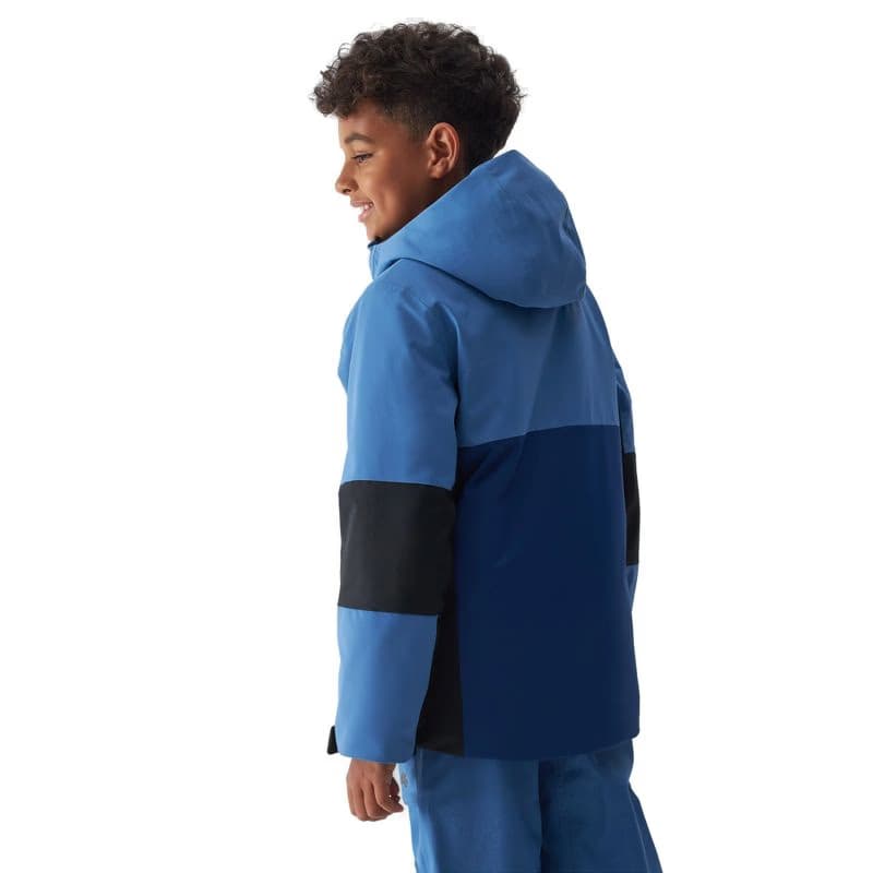Chlapčenská lyžiarska bunda 4F JUNIOR TECHNICAL JACKET-JAW23TTJAM301-33S-BLUE 3