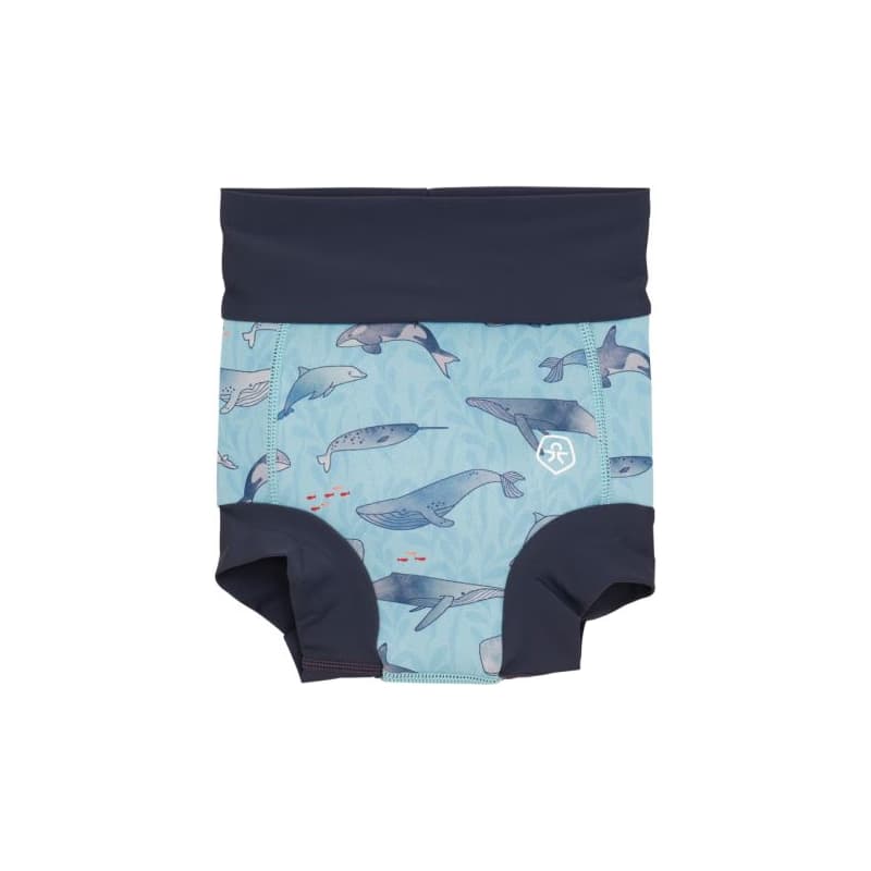 Plavky spodný diel COLOR KIDS Trunks AOP-7148-Blue
