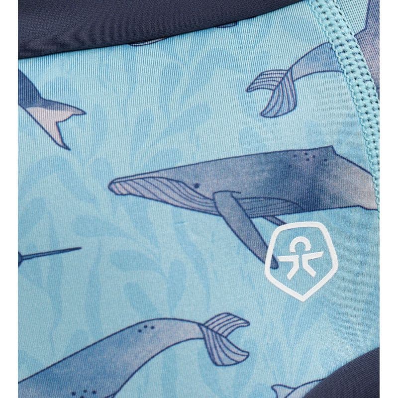Plavky spodný diel COLOR KIDS Trunks AOP-7148-Blue 2