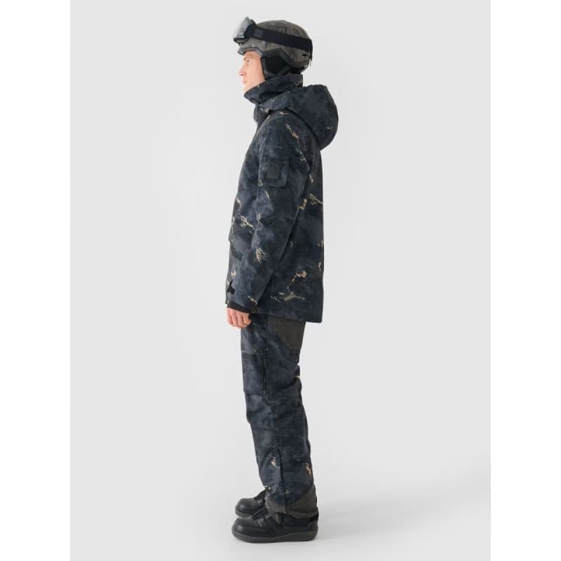 Pánska lyžiarska bunda 4F TECHNICAL JACKET-WAW24TTJAM509-90A-MULTICOLOUR ALLOVER 6