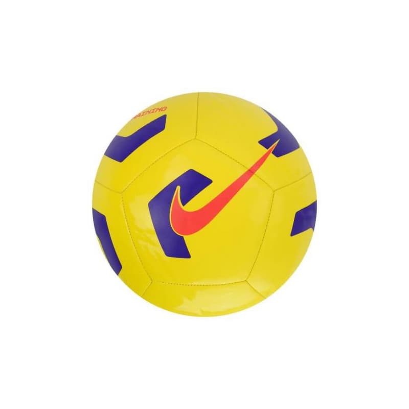Futbalová lopta NIKE Pitch Training - YELLOW VIOLET BRIGHT CRIMSON 1