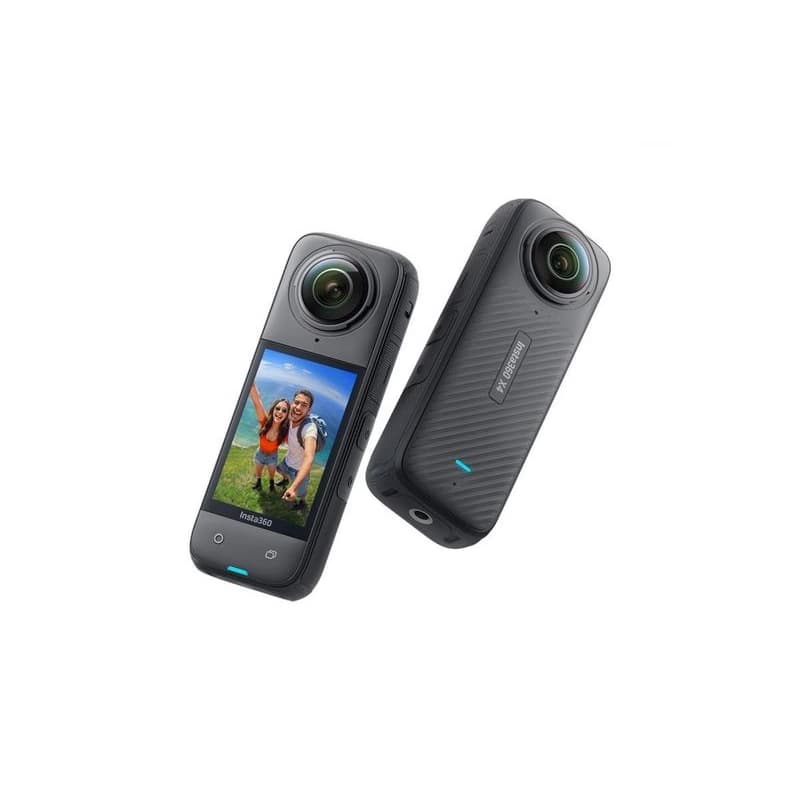 Insta360 X4 akčná kamera, 8K / 30 fps, 4K / až 100 fps, 6osý gyroskop, 360 ° záber, Active HDR, vodotesná