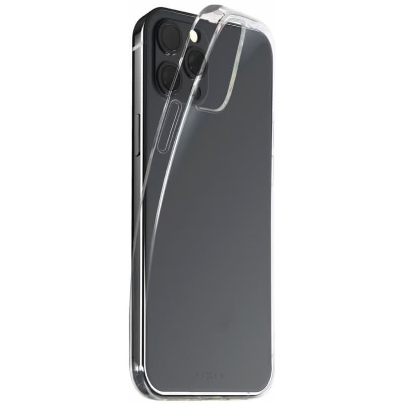 FIXED gélový zadný kryt Slim AntiUV pre Apple iPhone 14, číra 2
