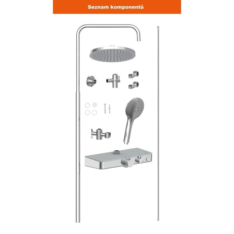 Eisl Eisl - Sprchový set FUTURA DX1105CST 6