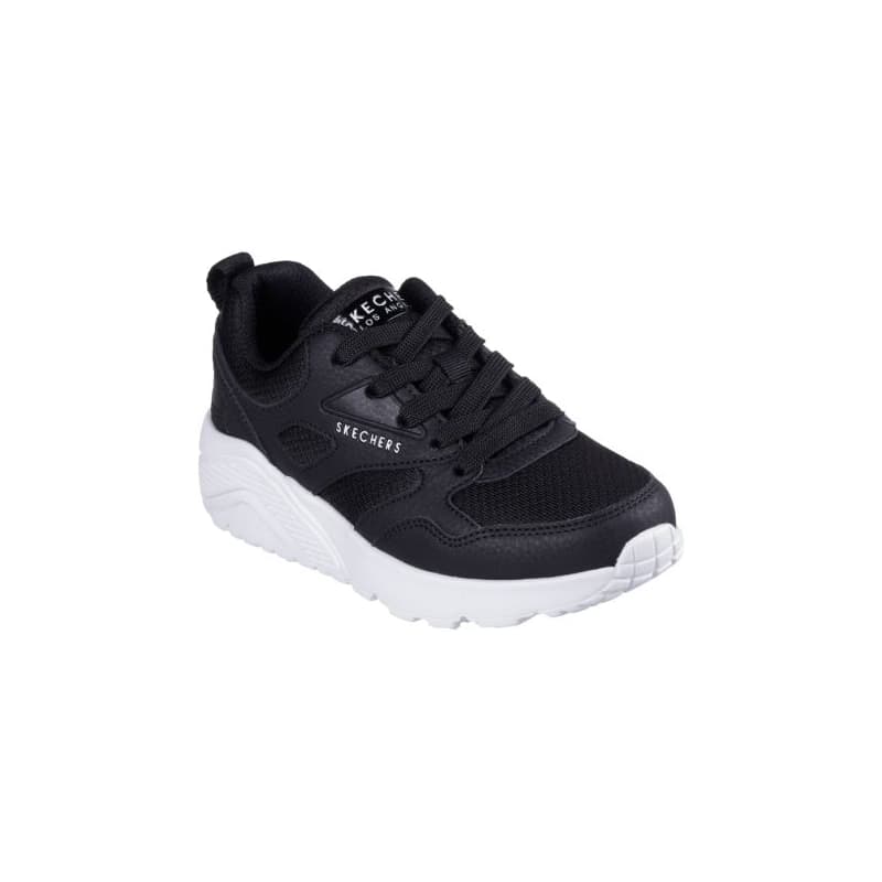 Juniorská rekreačná obuv SKECHERS Uno Lite Jr black white 1