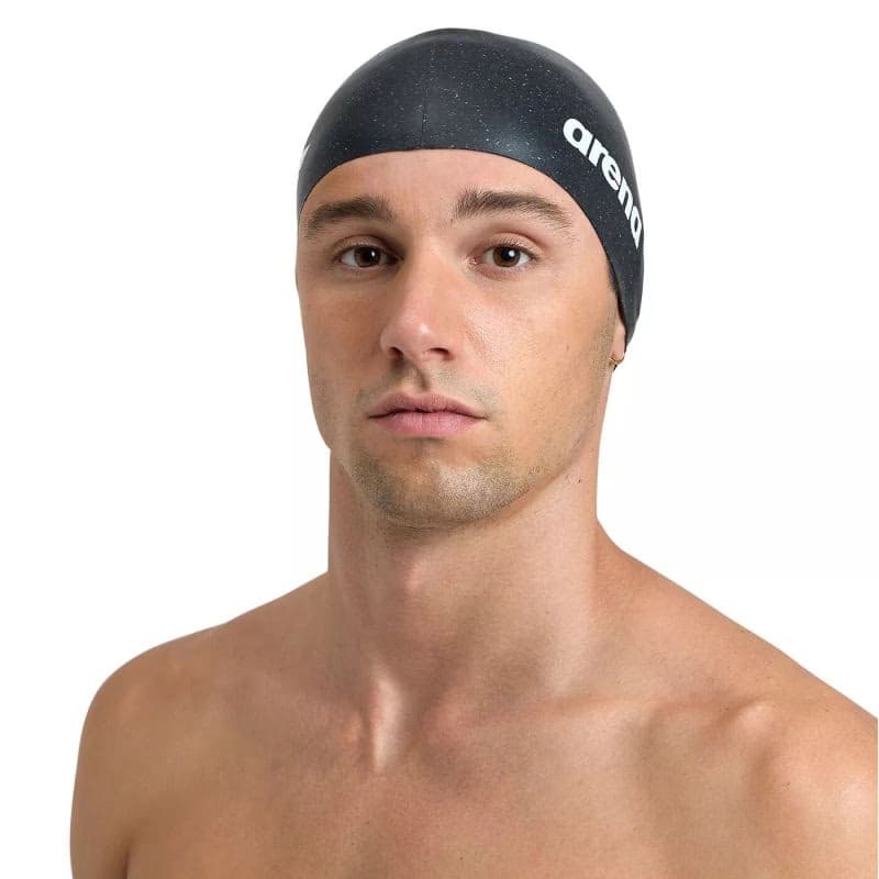 Plavecká čiapka ARENA SILICONE CAP-BLACK_MULTI 2