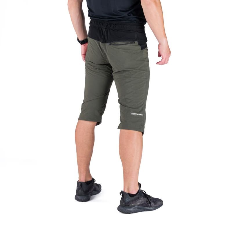 Pánske turistické 3 4 nohavice NORTHFINDER ARTUR-550blackdarkgreen 3