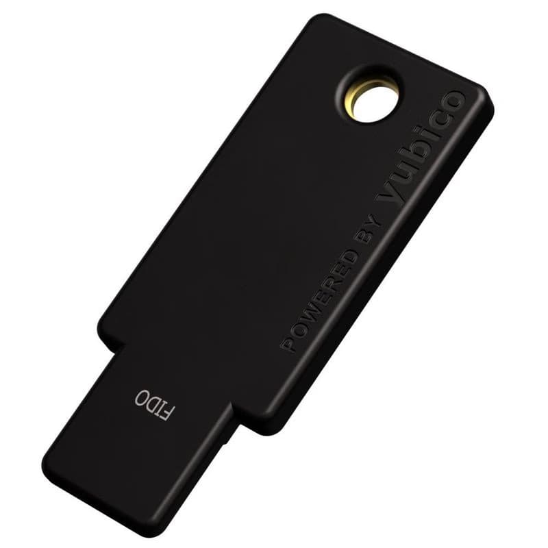 Security Key NFC - USB-A, podporujúci viacfaktorovú autentizáciu (NFC), podpora FIDO2 U2F, vodeodolný 3