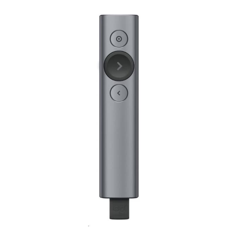 Logitech prezentér Spotlight Plus, Bezdrôtový, Bluetooth, tmavo šedá 1